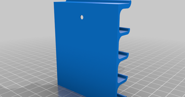 pared bolígrafo soporte peyronnet 3D modelos casa oficina thingiverse 3d print model - Mito3D
