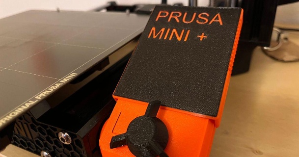 lcd Startseite Mantel Prusa Mini mj 3D Modelle Drucker Upgrades Staub lcdcover Schutz 3d print model - Mito3D