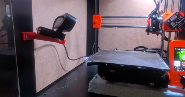 Câmera suporte diogo silva 3D modelos impressoras acessórios ikea ikealack ikealackenclosure 3d print model - Mito3D