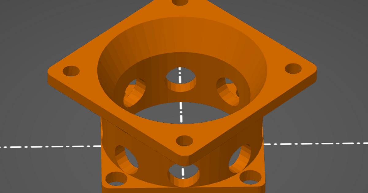 blx100 Esc 30mm ventilador monte impressora 3D modelos passatempo fabricantes RC robótica 3D print model - Mito3D