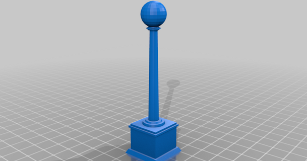 28mm european lamppost scatter terrain guardianhobbies 3D Models World & Scans Architecture Urbanism boltaction chainofcommand scatterterrain wwi wwii 3d print model - Mito3D