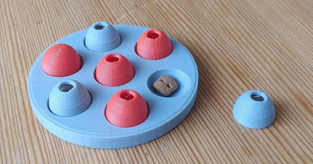 skr va ka behandeln Profi ko ky Katze Leckereien ausblenden Spiel Golem 3D Modelle Spielzeuge Spiele Rätsel Brain teasers 3d print model - Mito3D