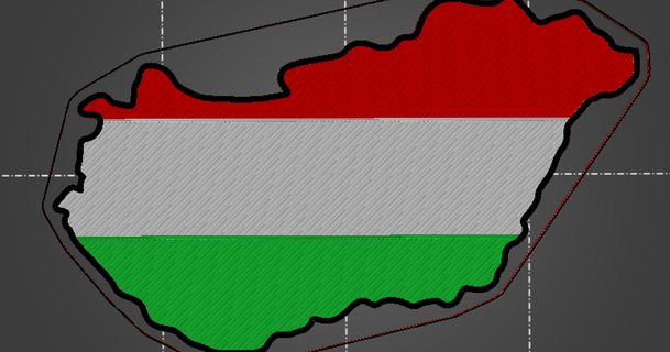mapa Hungria homem Ferro Mich 3D modelos Aprendendo objetos 3d print model - Mito3D