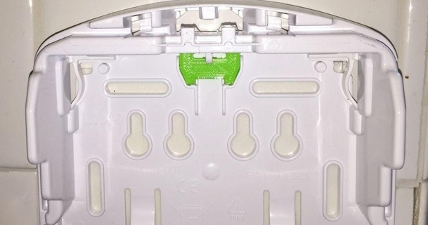 gojo sapone dispenser facile Aperto inserire intasato 3D Modelli domestico bagno erogatore thingiverse 3d print model - Mito3D
