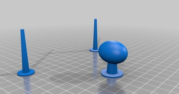 take pla cooling challenge zapta 3D Models Printers Test airduct fan filamentcooling partcooler 3d print model - Mito3D