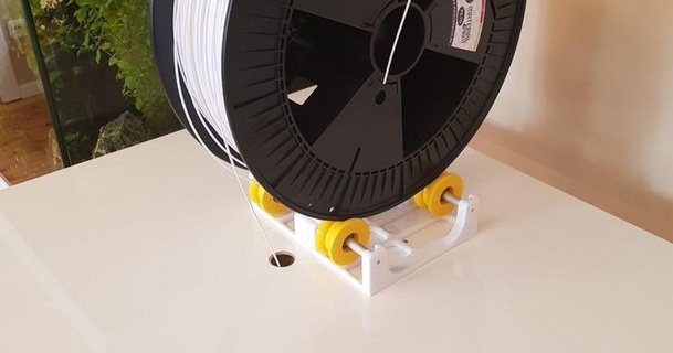 flessibile filamento bobina titolare supporto andreas 3D Modelli stampanti Accessori thingiverse 3d print model - Mito3D