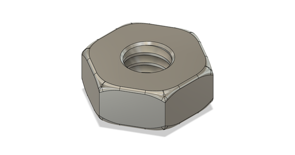 m2 Noce rondella bulloni John 3D Modelli passatempo creatori meccanico parti bullone 3d print model - Mito3D
