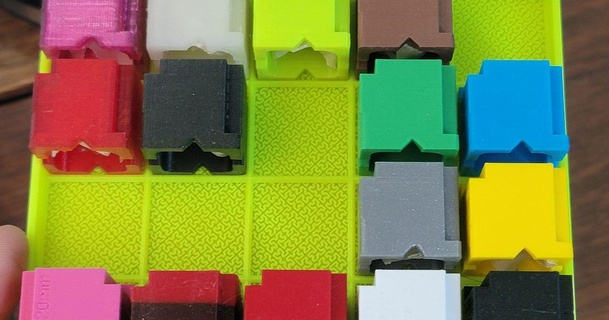 cube plateau cubes felenari 3D modèles imprimantes accessoires 3d print model - Mito3D