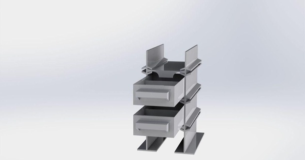modular boxes flo heman 3D Models Hobby & Makers Organizers filamentleftover smallparts 3d print model - Mito3D