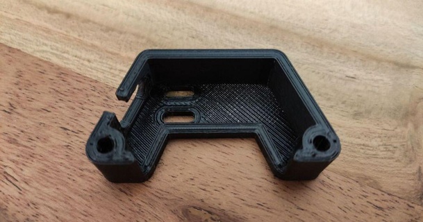 vyper abgewinkelt Heizbett Kabel Halter Unterstützung Mangel einschließen remeshbyunion 3D Modelle Drucker Upgrades anycubic anycubicvyper Kabelschoner 3d print model - Mito3D
