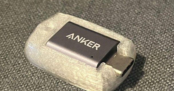Anker USB adaptör anahtarlık Kulp destek mercurial 3D modeller gadget'lar bilgisayarlar usbc 3d print model - Mito3D