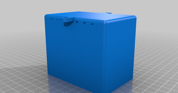 80mm Schalter Box grycterr 3D Modelle Hobby Macher Elektronik thingiverse 3d print model - Mito3D