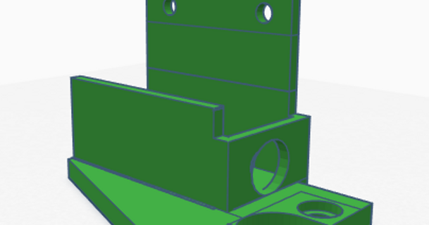 filamento Terminare sensor titolare supporto ender 3 pro v2 endersteve 3D Modelli stampanti Accessori crealityender3 ender3 guida filamentosensore thingiverse 3d print model - Mito3D