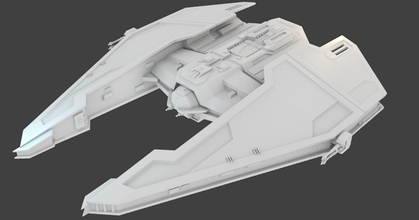 swtor ship tycho download free stl model printablescom 3d models toys & games vehicles fury sith spaceship starship 3d print model - Mito3D