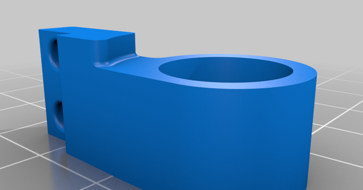 ipercubo bltouch montare sali 3D Modelli stampanti aggiornamenti bltouchmount thingiverse 3D print model - Mito3D