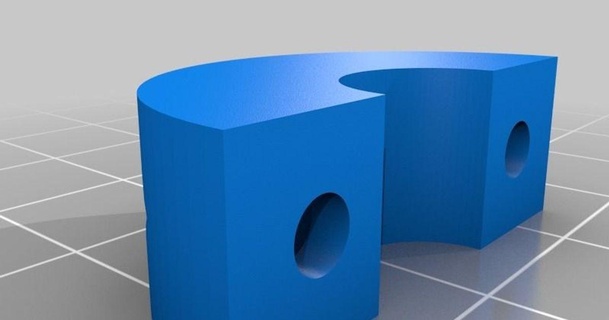 hypercube shaft endstops salfter 3D Models Printers - Upgrades endstop thingiverse 3d print model - Mito3D