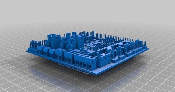 ramps-fd v22 salfter 3D Models Printers - Upgrades model rampsfd thingiverse 3d print model - Mito3D