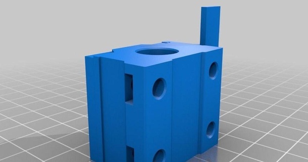 scs8uu bushing block optical endstop combo anet a8 salfter 3D Models Printers - Upgrades aneta8 opticalendstop thingiverse 3d print model - Mito3D