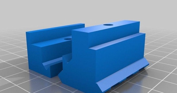 picatinny trilho 90 pelice 3D modelos passatempo fabricantes Ideias airsoft tecelão thingiverse 3d print model - Mito3D