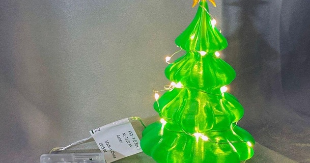 x mas albero guidato vasemode vidar 3D Modelli passatempo creatori idee Natale decorazioni natalizie vaso 3d print model - Mito3D