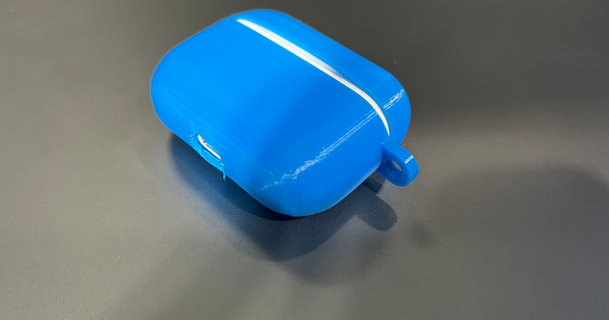 Mela airpods pro Astuccio guaina tpu portachiavi ciclo continuo chrisbells 3D Modelli gadget portatile dispositivi airpodspro airpodsprocase 3d print model - Mito3D