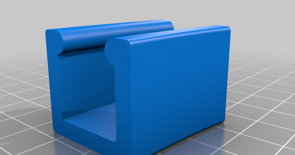 Kabel Schlange Gelb Zunge Management Clip butcher9 9 3D Modelle Hobby Macher Werkzeuge Halter thingiverse 3d print model - Mito3D