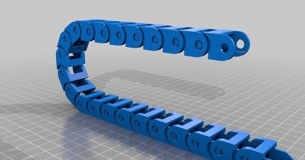 20 x 15 cable chain makell 3d 3D Models Printers - Upgrades customized thingiverse 3d print model - Mito3D