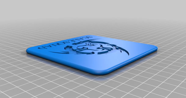 scale squad coaster konteliss 3D Models Household Kitchen thingiverse 3d print model - Mito3D