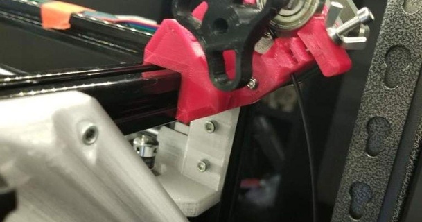 angled bowden extruder mount jamesk1 3D Models Printers - Upgrades 2020 angledmount bowdenextruder thingiverse 3d print model - Mito3D