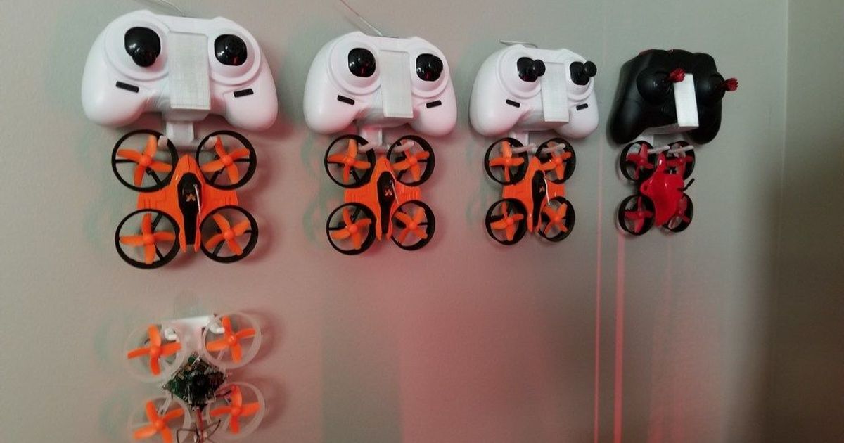 küçük haykırmak askı jamesk1 3D modeller oyuncaklar oyunlar dış mekan drone askısı indüktriks Küçük çember minikwhoopmount şeytani 3D print model - Mito3D