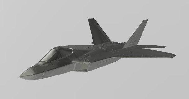 f-22 raptor detailed toxv rd 3D Models World & Scans People f16 f22 f35 f22raptor 3d print model - Mito3D