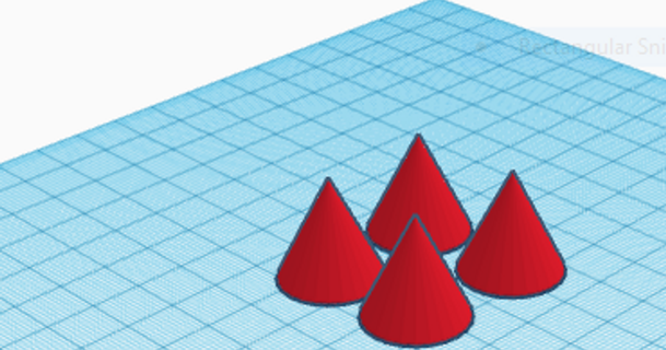 espigões 5komag 3D modelos Aprendendo 3D objetos Aprendendo espigões 3d print model - Mito3D