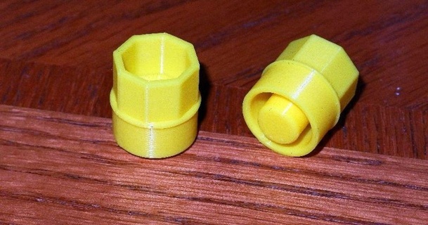 capsela rotación acoplador California lf 3D modelos juguetes juegos edificio thingiverse 3d print model - Mito3D