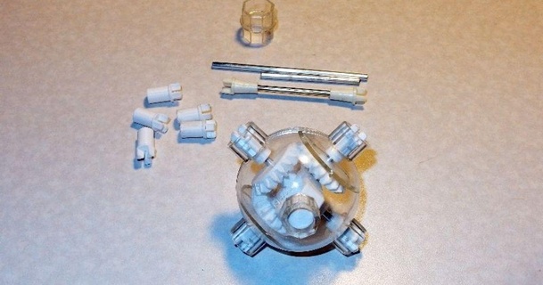 capsela rt angle gear set 1 ratio cal lf 3D Models Toys & Games Building gears thingiverse 3d print model - Mito3D