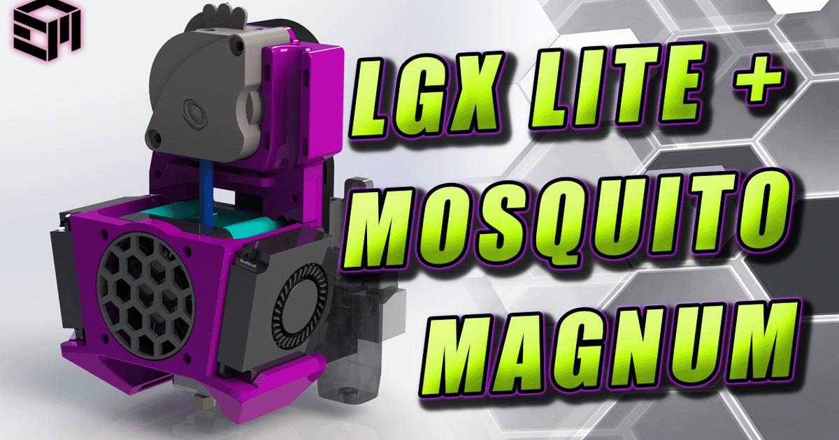 creality ender 7 direct drive lgx lite mosquito magnum embrace making 3D Models Printers - Upgrades bondtech bondtechlgx bondtechlgxlite bondtechmosquito 3D print model - Mito3D