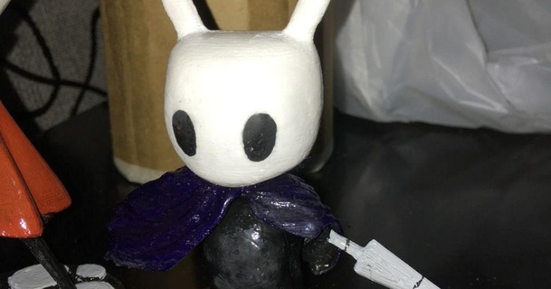 hollow knight figure gonza 3D Models Toys & Games Action Figures Statues thingiverse 3d print model - Mito3D