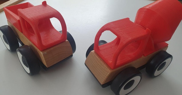 ikea lillabo superior camión andr3 3D modelos juguetes juegos vehiculos 3d print model - Mito3D