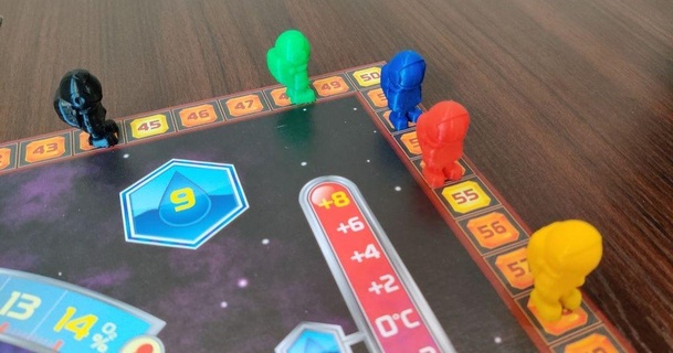 Terraforming Mars Spieler Astronaut Spur Zeichen Plastikninjas 3D Modelle Spielzeuge Spiele draussen austronaut Brettspiel Token 3d print model - Mito3D