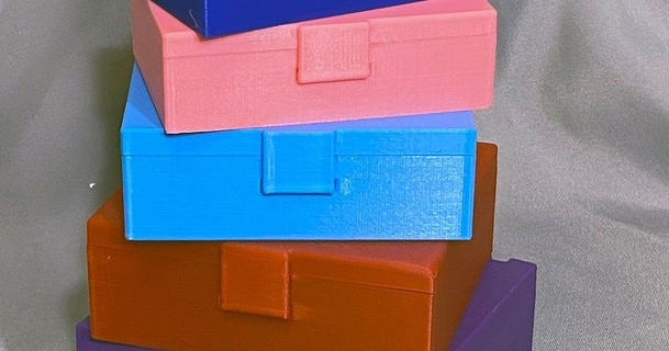 impressão colocar caixas vidar 3D modelos passatempo fabricantes organizadores caixa parametrizável printinplace redimensionável Customizável 3d print model - Mito3D
