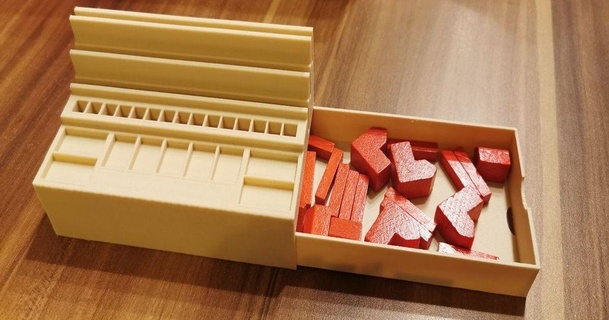 catan soporte cajón almacenamiento hieloaac 3D modelos juguetes juegos aire libre colonos thingiverse 3d print model - Mito3D