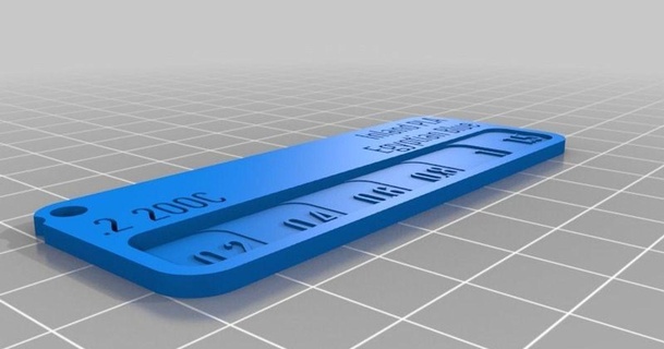 intérieur égyptien bleu pla échantillon Alex franc 3D modèles imprimantes accessoires personnalisé chose universelle 3d print model - Mito3D