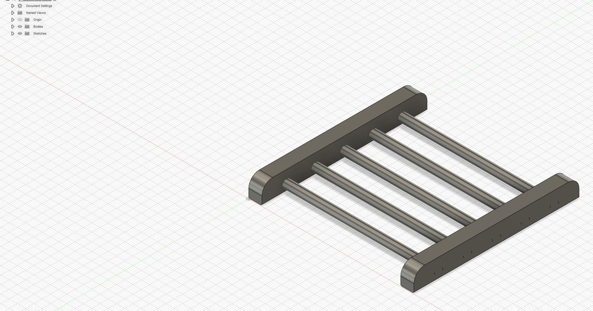 savon grille peli 3D modèles Ménage salle bains porte 3D print model - Mito3D