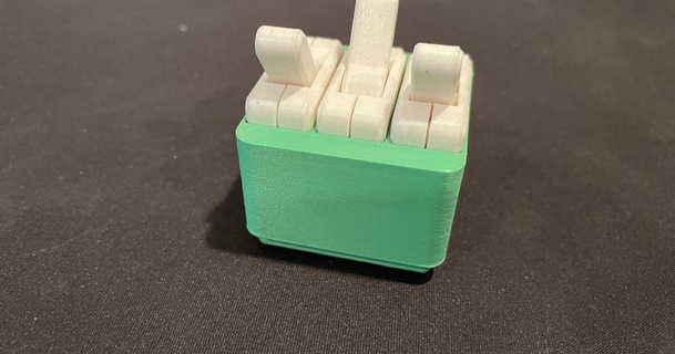 fidget toggle switch case gridfinity compatible edoras 3D Models Printers Test 3d print model - Mito3D