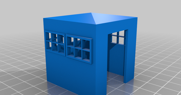 rollercoaster tycoon 2 first aid room fo43 3D Models Hobby & Makers Other Ideas thingiverse 3d print model - Mito3D