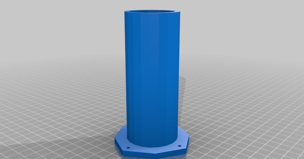 filamento carrete soporte fo43 3D modelos impresoras accesorios portabobinas portacarretes thingiverse 3d print model - Mito3D