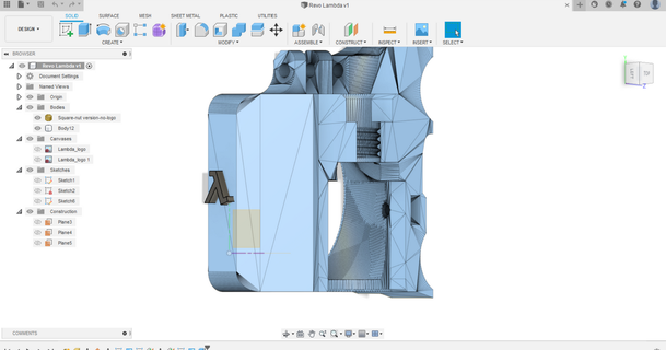 prusa mini + aggiornamento edizione 2 revo micro metà vita lambda Gilly 3D Modelli stampanti aggiornamenti e3dhotend e3drevo e3drevomicro 3d print model - Mito3D