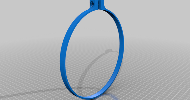 embroidery hoop 150mm johnson county library makerspace 3D Models Hobby & Makers Other Ideas thingiverse 3d print model - Mito3D