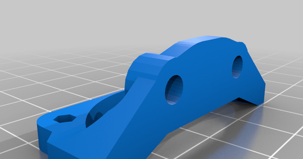 bltouch monter hydre ventilateur canal fileté insérer Corhen 3D modèles imprimantes mises niveau chose universelle 3d print model - Mito3D