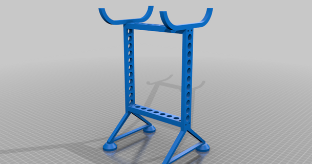 stand spotmicroesp32 projunk 3D Models Hobby & Makers RC Robotics parametric thingiverse 3d print model - Mito3D
