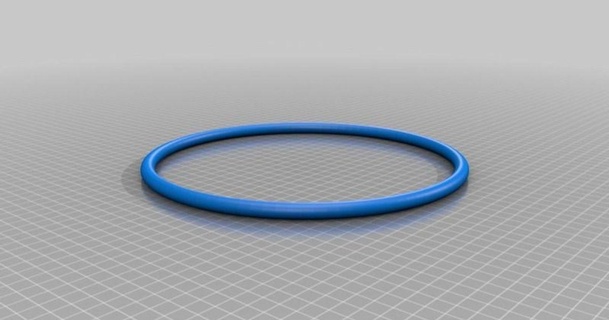 personalizado paramétrico ring toro magnata 3D modelos passatempo fabricantes Ideias thingiverse 3d print model - Mito3D